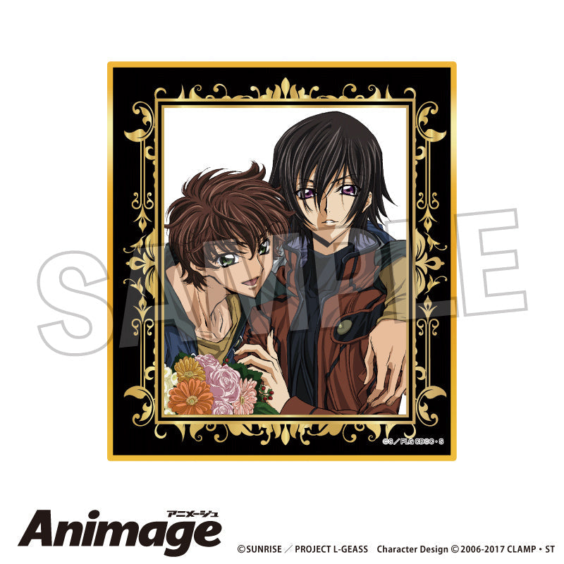 『コードギアス 反逆のルルーシュ』Animageギラギラ色紙 A【202506再販】