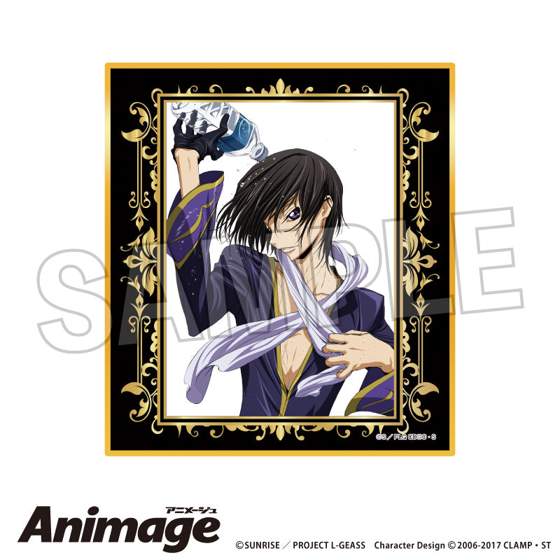 『コードギアス 反逆のルルーシュ』Animageギラギラ色紙 D【202506再販】