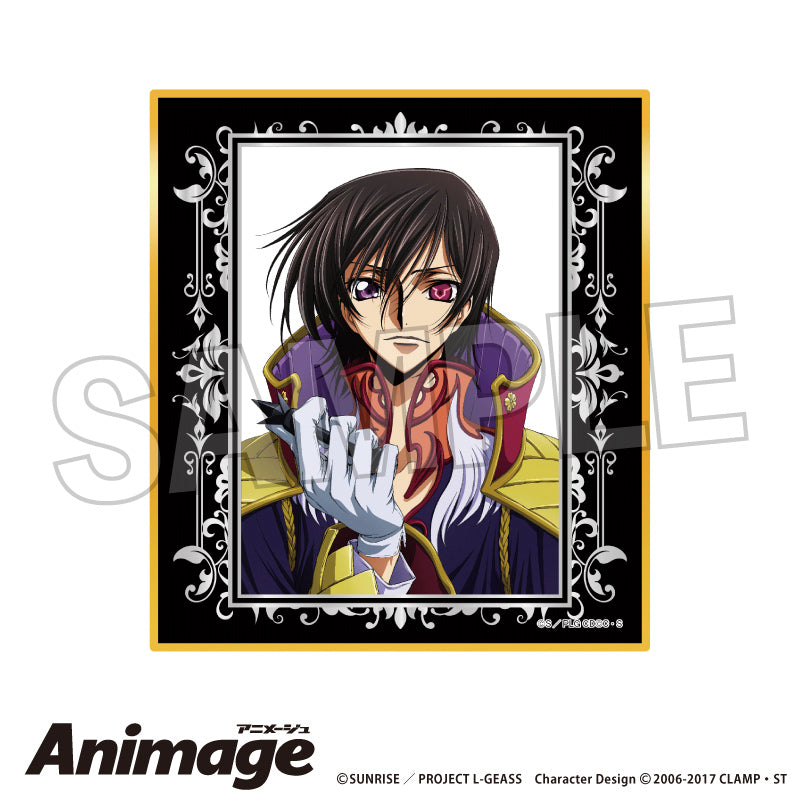 『コードギアス 反逆のルルーシュ』Animageギラギラ色紙 G【202506再販】