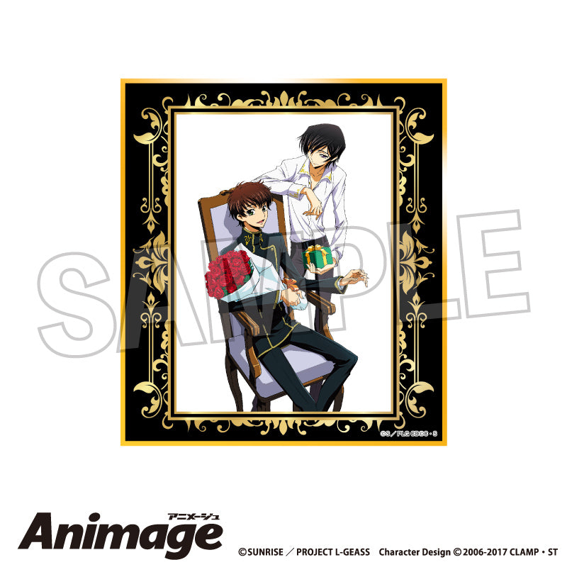 『コードギアス 反逆のルルーシュ』Animageギラギラ色紙 vol.2 E