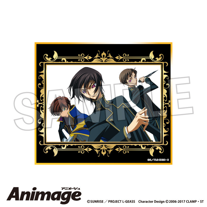 『コードギアス 反逆のルルーシュ』Animageギラギラ色紙 vol.3 G
