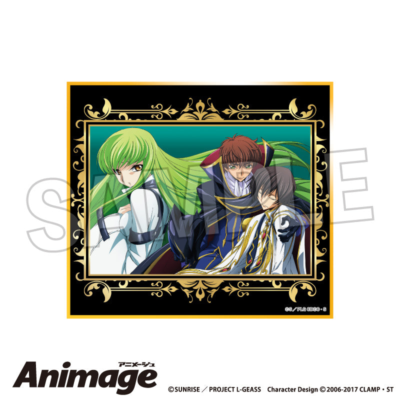 『コードギアス 反逆のルルーシュ』Animageギラギラ色紙 vol.3 I