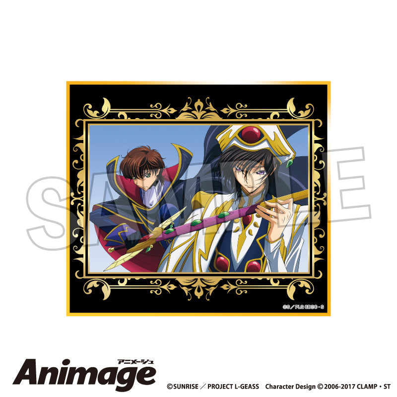 『コードギアス 反逆のルルーシュ』Animageギラギラ色紙 vol.3 J