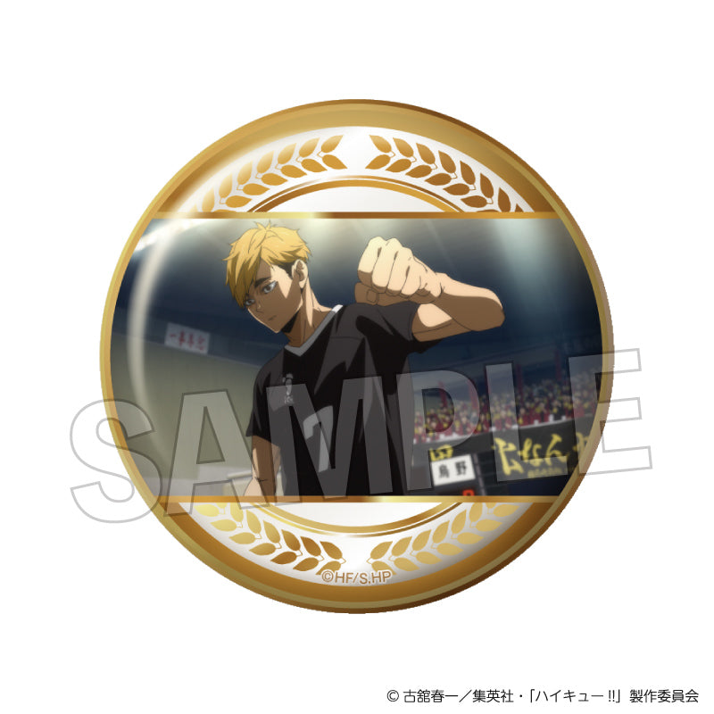 6月28日までの出品　ハイキュー メモリアルコレクション　白布　缶バッジ　63点 ハイキュー メモリアルコレクション 白布 缶バッジ 63点