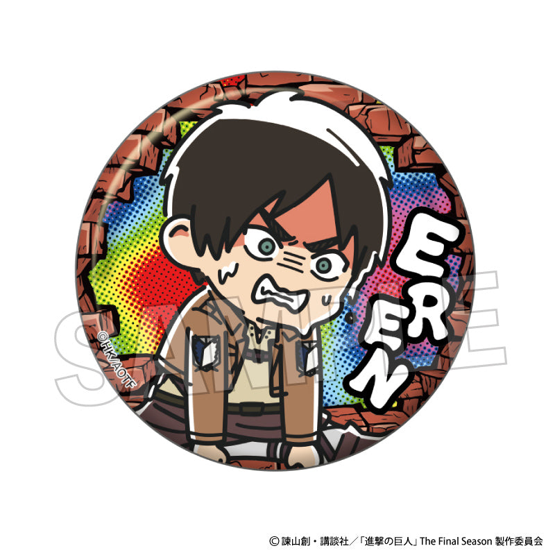 【限定品・レア】 進撃の巨人 HISアニ旅 先着50名限定品 リヴァイ 缶バッジ 進撃の巨人』ATSUI缶バッジ エレン – Anime Store JP（アニメ