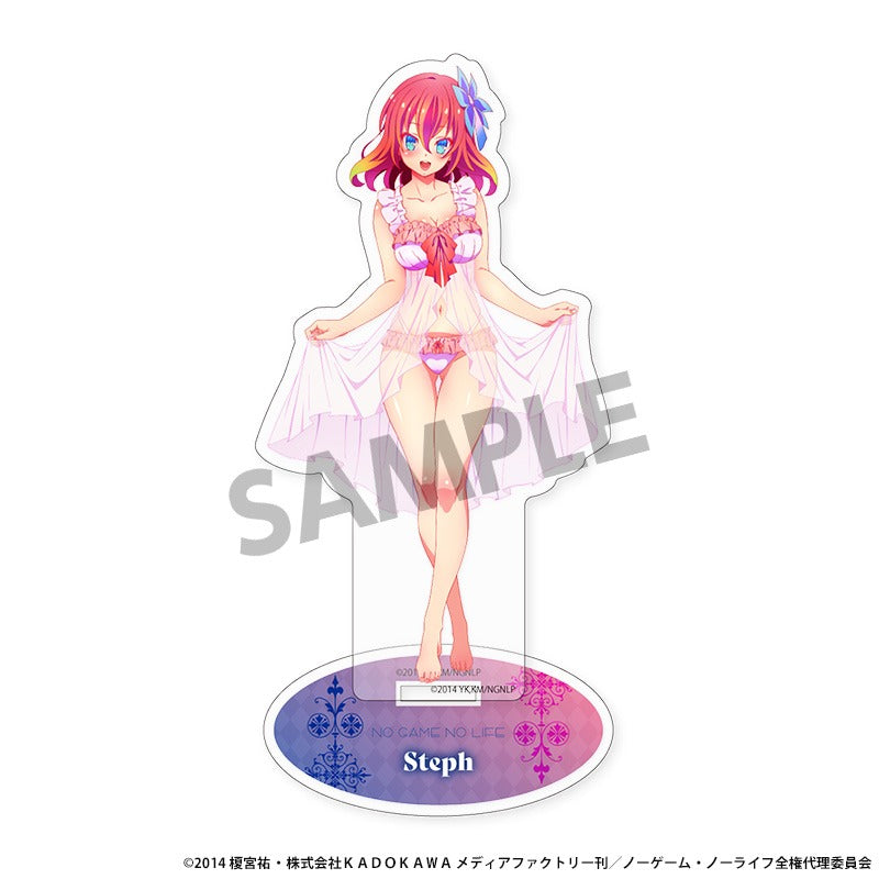 ノーゲーム・ノーライフ　キャラファイングラフ　ナイトウェアver. ノーゲーム・ノーライフ』描き下ろしキャラファイングラフ