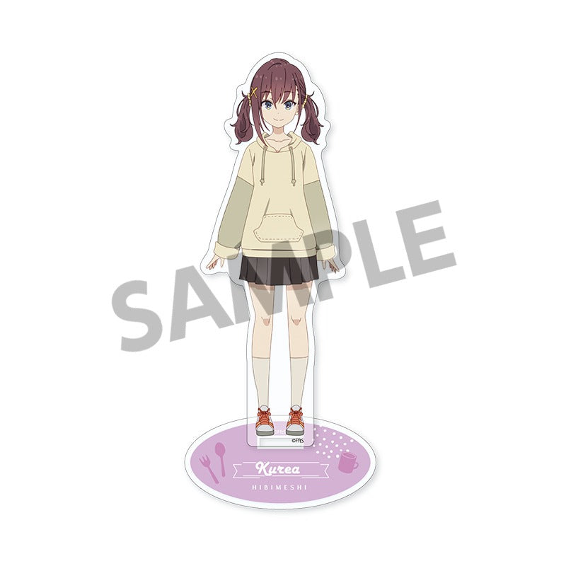 と*ち様 日々は過ぎれど飯うまし　アクリルスタンドフィギュア 描き下ろしイラスト 日々は過ぎれど飯うまし EDカットアクリルジオラマ