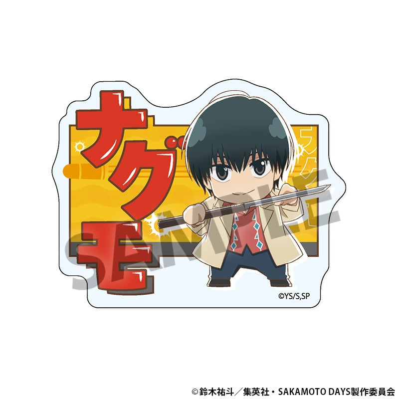 サカモトデイズ　神々廻　アクリルバッジ SAKAMOTO DAYS』缶バッジ4個セット