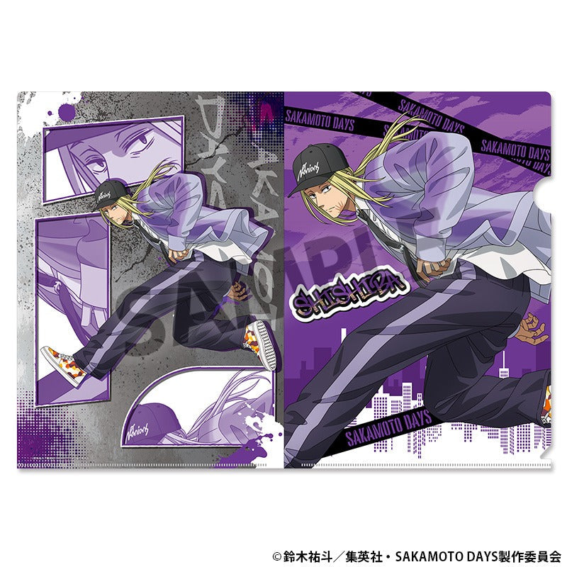『SAKAMOTO DAYS』描き下ろしクリアファイル 神々廻 パルクール ver.