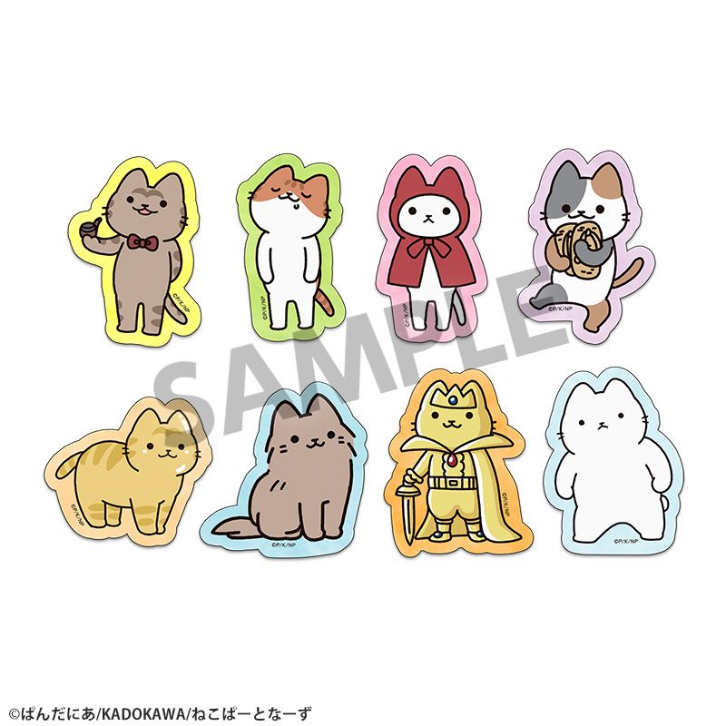 『うごく!ねこむかしばなし』ステッカーセット