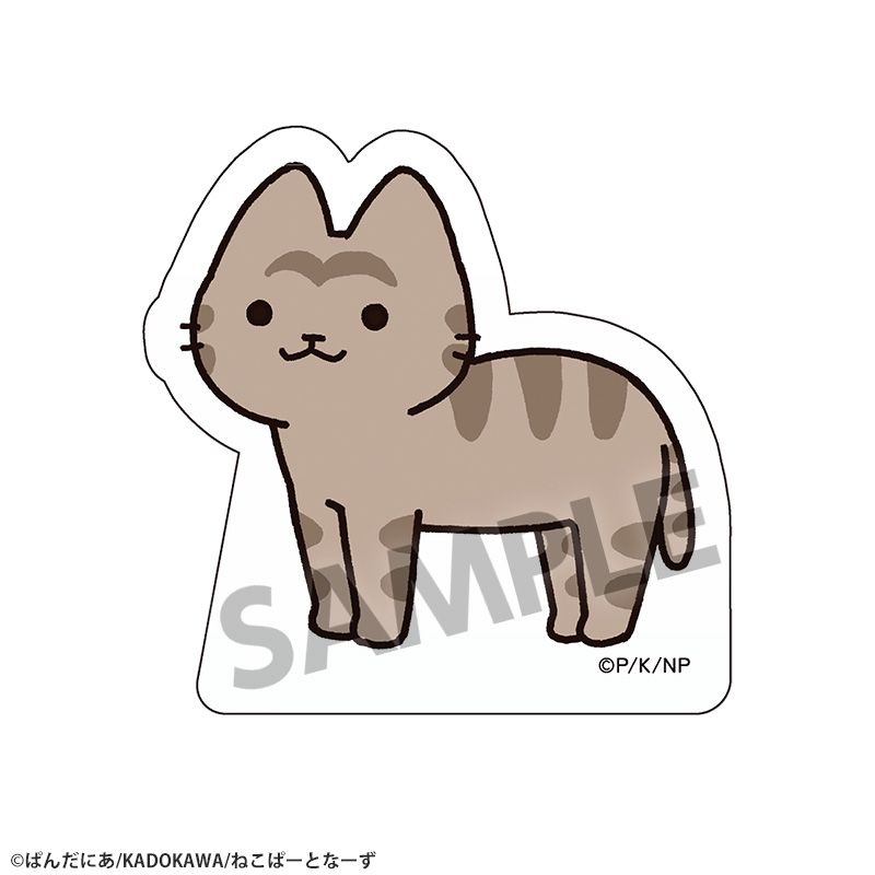 『うごく!ねこむかしばなし』アクリルマスコット キジトラ