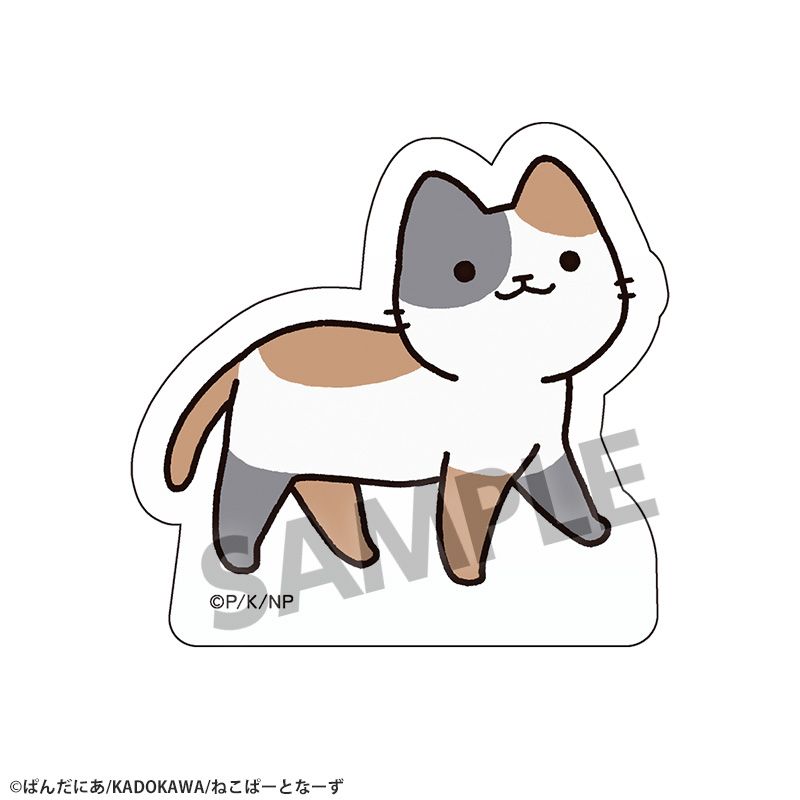 『うごく!ねこむかしばなし』アクリルマスコット ミケネコ