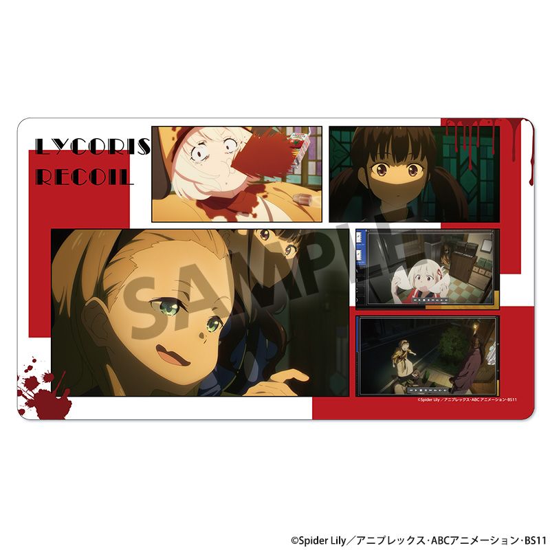 『リコリス・リコイル』ラバーマット ショートムービー第4話「Watch out!」 ver.