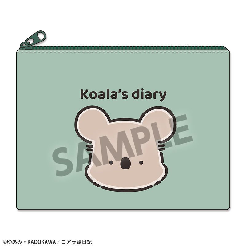 『コアラ絵日記』サガラ刺繍ポーチ