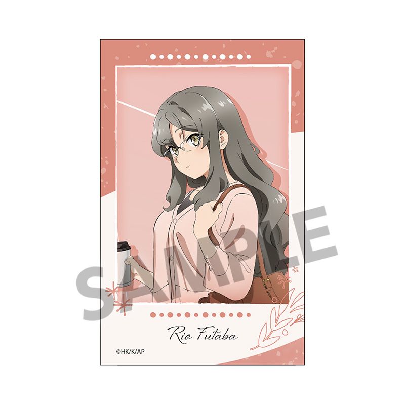 『青春ブタ野郎はサンタクロースの夢を見ない』インスタントフォト風ステッカー 双葉理央