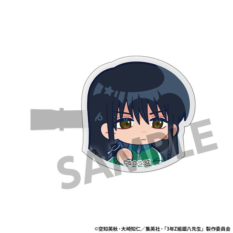 『3年Z組銀八先生』アクリルヘアクリップ 桂小太郎