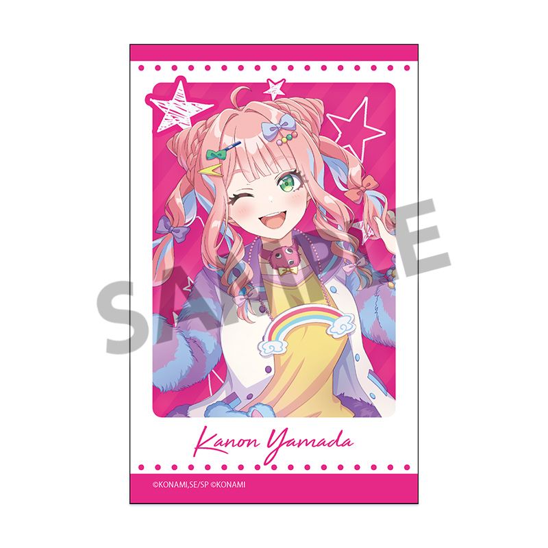 『シャインポスト Be Your アイドル!』インスタントフォト風ステッカー 山田 花音