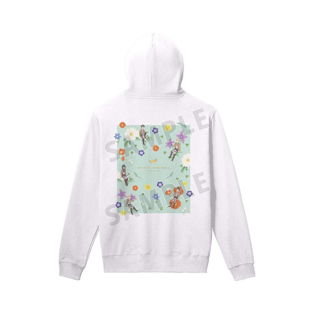 『進撃の巨人』Botania バックプリントパーカーレディース【202512再販】