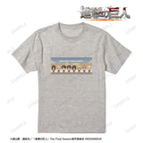 『進撃の巨人』調査兵団 ちょこんと! 「心臓を捧げよ!!」 Tシャツメンズ【202411再販】