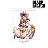 『BLACK LAGOON』レヴィ A3マット加工ポスター ver.A【202408再販】