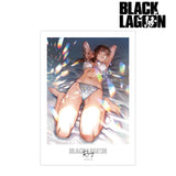 『BLACK LAGOON』レヴィ A3マット加工ポスター ver.B【202408再販】