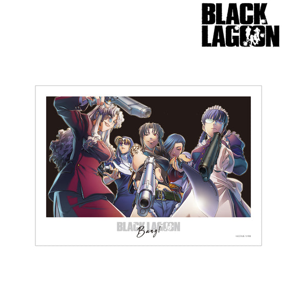 『BLACK LAGOON』集合 A3マット加工ポスター