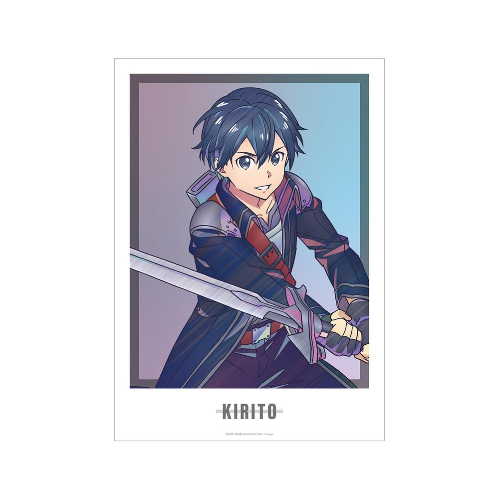 『ソードアート・オンライン -プログレッシブ- 冥き夕闇のスケルツォ』キリト Ani-Art clear label A3マット加工ポスター【202602再販】