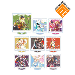 『#コンパス 戦闘摂理解析システム』トレーディング Ani-Art aqua label アクリルスタンド ver.A(全9種) BOX