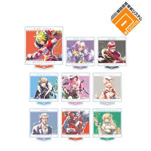 『#コンパス 戦闘摂理解析システム』トレーディング Ani-Art aqua label アクリルスタンド ver.D(全9種) BOX