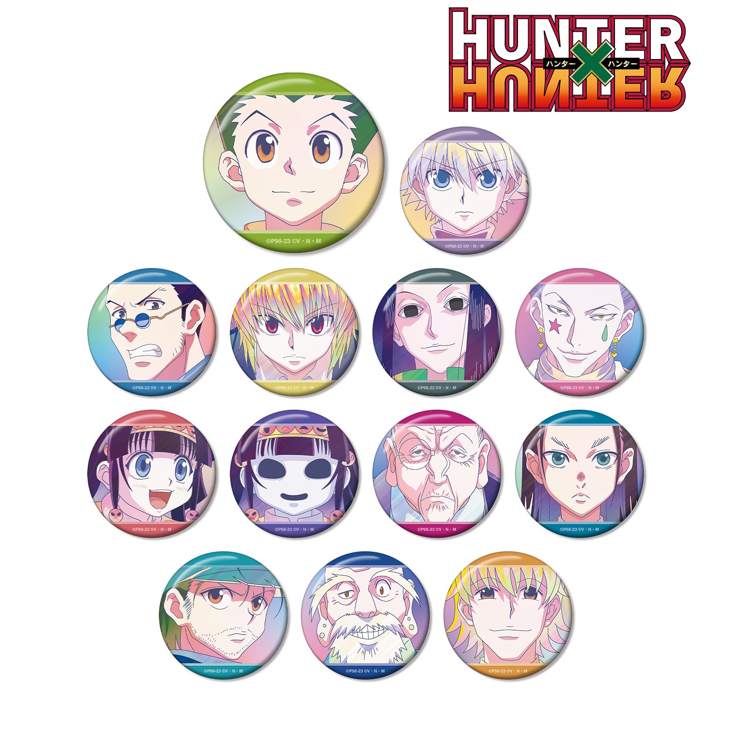 GINGER掲載商品】 HUNTER×HUNTER アニカフェ 缶バッジ クラピカ ピンズ 