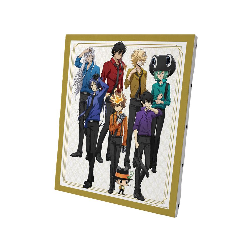『家庭教師ヒットマンREBORN!』描き下ろしイラスト 集合 カラーシャツver. キャンバスボード【202509再販】