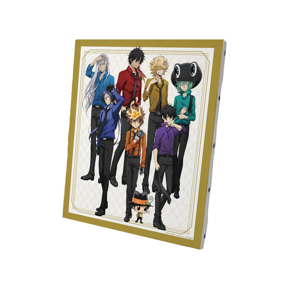 『家庭教師ヒットマンREBORN!』描き下ろしイラスト 集合 カラーシャツver. キャンバスボード【202603再販】