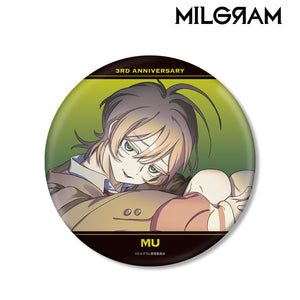 『MILGRAM -ミルグラム-』描き下ろしイラスト ムウ 3rd Anniversary ver. BIG缶バッジ【202406再販】