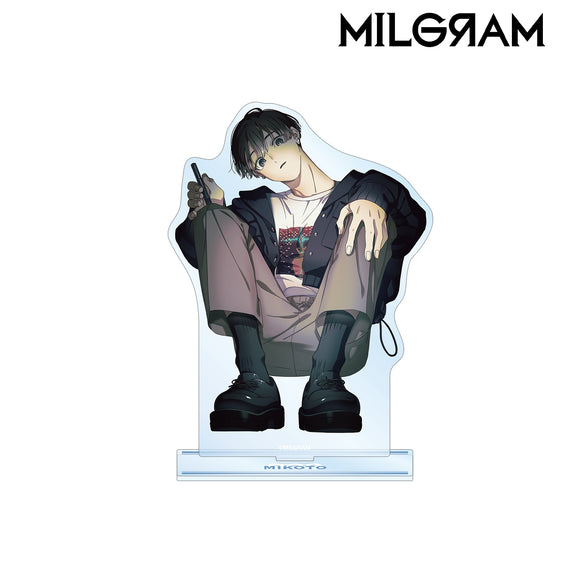 『MILGRAM -ミルグラム-』描き下ろしイラスト ミコト 3rd Anniversary ver. BIGアクリルスタンド