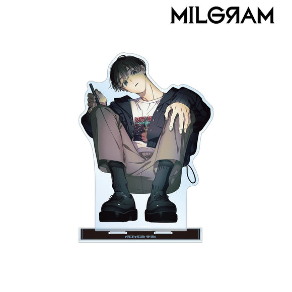 『MILGRAM -ミルグラム-』描き下ろしイラスト ミコト 3rd Anniversary ver. 特大アクリルスタンド【202406再販】