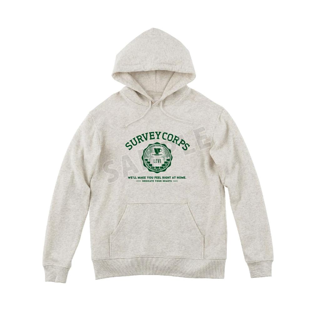 『進撃の巨人』リヴァイ カレッジパーカーメンズ【202604再販】