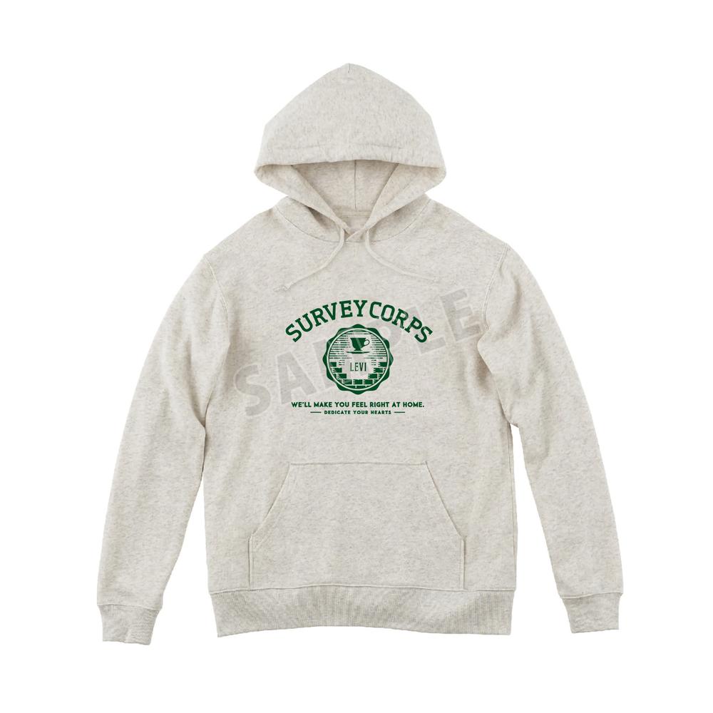 『進撃の巨人』リヴァイ カレッジパーカーレディース【202512再販】