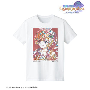 『聖剣伝説 Legend of Mana -The Teardrop Crystal-』シャイロ Ani-Art Tシャツ (メンズ/レディース)