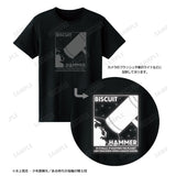 『惑星のさみだれ』ビスケットハンマー リフレクタープリントTシャツ (メンズ/レディース)