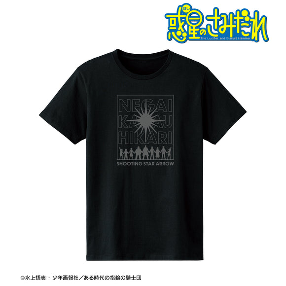 『惑星のさみだれ』流れ星の⽮ リフレクタープリントTシャツ (メンズ/レディース)