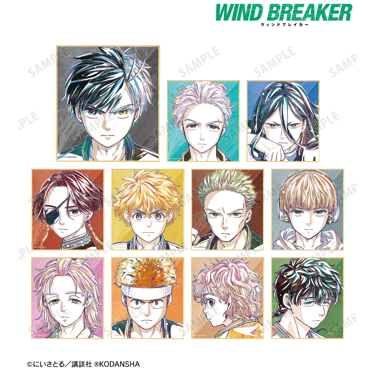 WIND BREAKER』トレーディング Ani-Art ミニ色紙(全11種) BOX – Anime