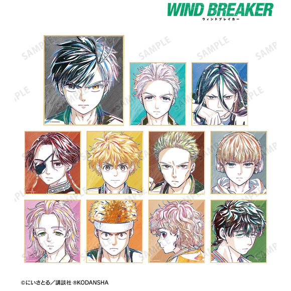 『WIND BREAKER』トレーディング Ani-Art ミニ色紙(全11種) BOX