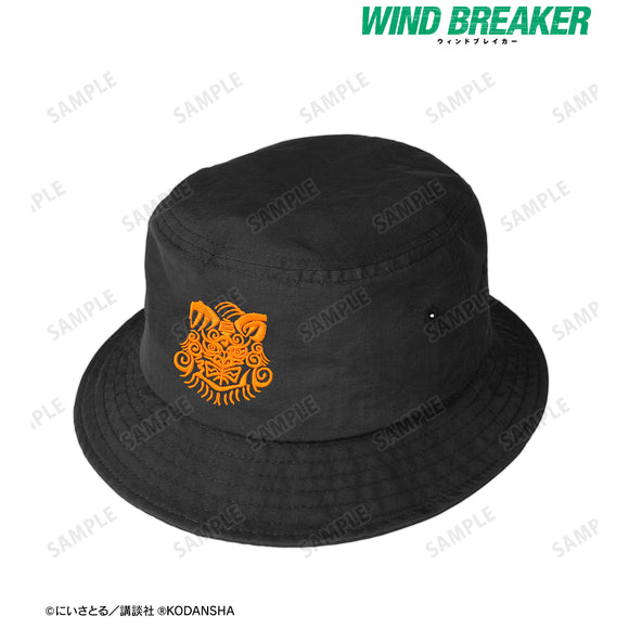 『WIND BREAKER』獅子頭連 刺繍バケットハット