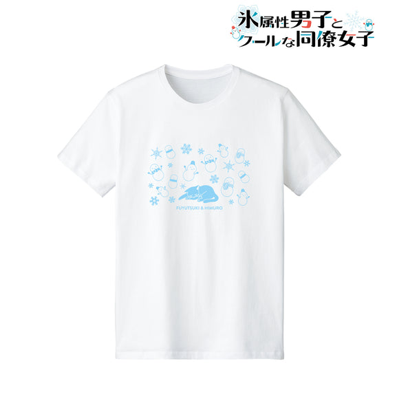 『氷属性男子とクールな同僚女子』冬⽉さん＆氷室くん モチーフTシャツ(メンズ/レディース)