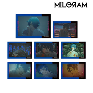 『MILGRAM -ミルグラム-』トレーディング MV アクリルカード ハルカ『全知全悩』（全8種）BOX