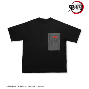 『⿁滅の刃』⿁殺隊 パターンデザインポケットTシャツ