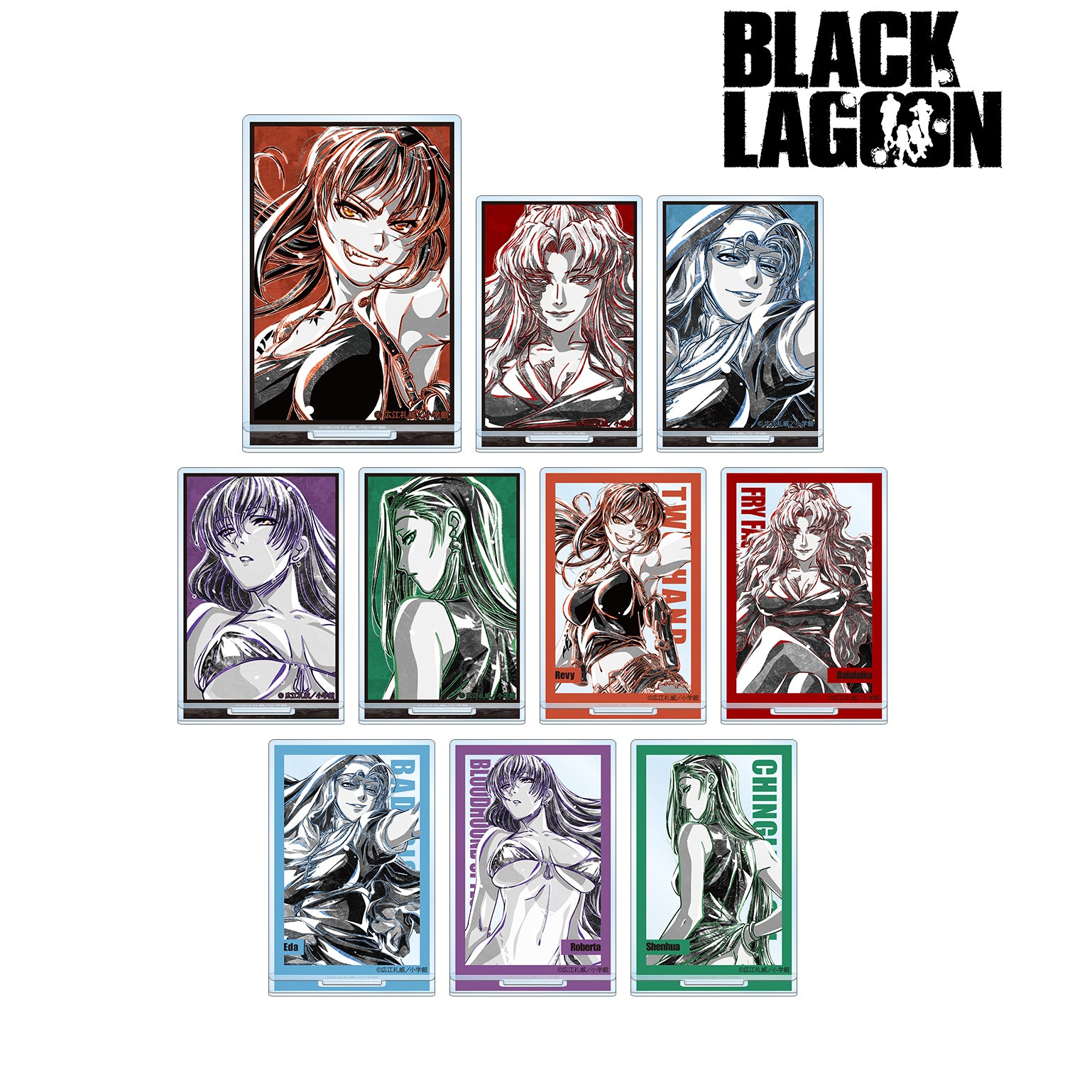 BLACK LAGOON』トレーディング Ani-Art BLACK LABEL アクリルスタンド