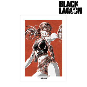 『BLACK LAGOON』レヴィ Ani-Art BLACK LABEL A3マット加工ポスター