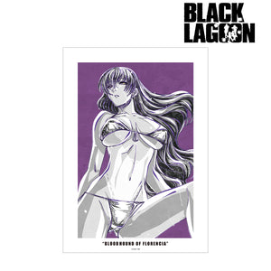 『BLACK LAGOON』ロベルタ Ani-Art BLACK LABEL A3マット加工ポスター