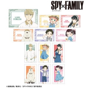 『SPY×FAMILY』東武動物公園コラボ 描き下ろしイラスト アニマル柄ver. トレーディングカードステッカー BOX